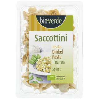 Dinkel Saccottini m. Burrata/Spinat