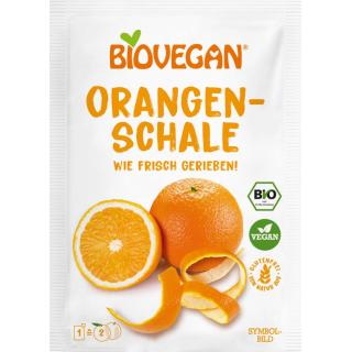 Orangenschale gerieben   10 g