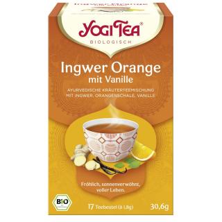 Yogi Tee Ingwer-Orange mit Vanille 17 Btl