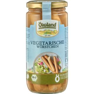 Vegetarische Würstchen - Glas