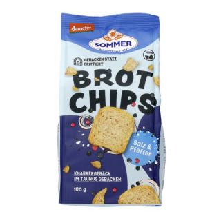 Brotchips mit Salz u.Pfeffer