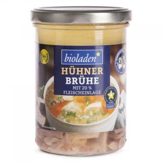 b*Hühnersuppe mit Einlage