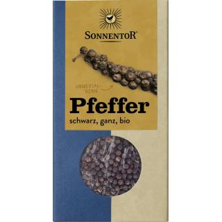 Pfeffer schwarz,ganz