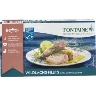Wildlachsfilet in Senf-Honig-Creme 200 g