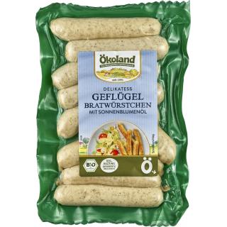 Geflügel Bratwürstchen (9 Stck)