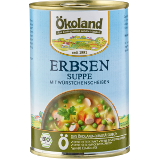 Bio-Erbsensuppe