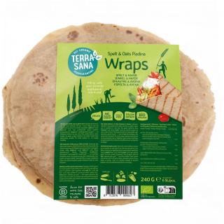 Dinkelwrap mit Hafer